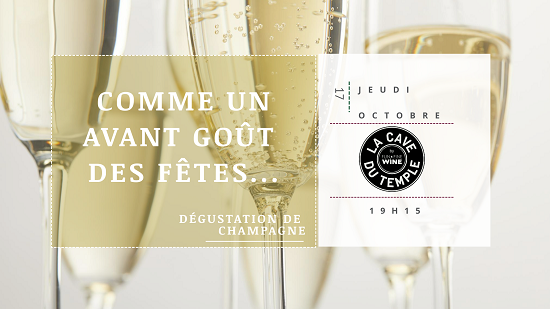 Degustation Champagne octobre